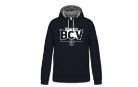 Sweat bicolore bleu marine Adulte